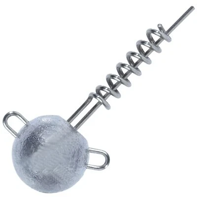 Balzer Shirasu Screw Jig - Schraub Jigköpfe, Bleiköpfe für Gummiköder, Blei Kopf