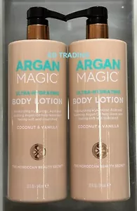 (2-Pack) ARGAN MAGIC™ Argan Oil ULTRA-HYDRATING COCONUT & VANILLA BODY LOTION - Picture 1 of 4