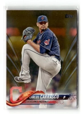 2018 Topps Gold/2018 - #120 Carlos Carrasco Foto 1 de 2