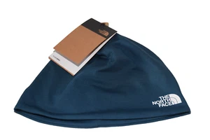 The North Face Base Beanie Hat L/XL Petrol Blue Flashdry New with Tags - Picture 1 of 1