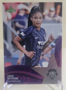 2024 PARKSIDE NWSL VOL 2 CROIX BETHUNE #8 STARS PURPLE /10 WASHINGTON SPIRIT - Picture 1 of 2