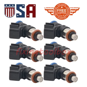 0280158233 5184085AC 6x Fuel Injectors Fits Chrysler 200 300 Dodge Ram Jeep 3.6L - Foto 1 di 9