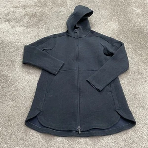 Lululemon Going Places Long Full Zip Hoodie Sweatshirt Dress Womens 10 Blue - Picture 1 of 11