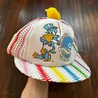 Vintage 1984 Louisiana World Exposition Hat Cap VERY COLORFUL with Pom 80s