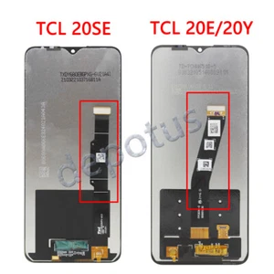Numériseur écran tactile LCD pour TCL 20E 20Y 20SE T671H 671F 6125D 6125A - Photo 1 sur 7