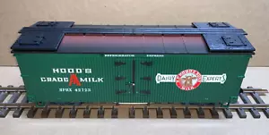 LGB 42723 HOOD'S GRADE A MILK REFRIGERATOR EXPRESS REEFER, G SCALE - Picture 1 of 14