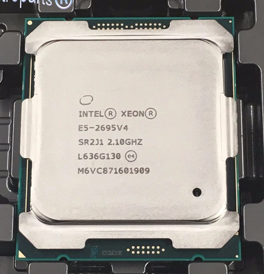 E5 2695 V4 Intel Xeon E5-2695 V4 SR2J1 18 Core 2.10GHz LGA 2011V3 CPU Processor - Image 1 of 1