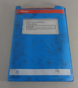 Manual de Taller VW Polo 6N Suspensión Ejes Dirección Stand 02/1999 - Imagen 1 de 1
