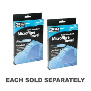 360 Degrees Super Absorbent Soft Touch Weave Microfibre Towel - Foto 1 di 5