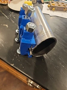 Smith-Blair 22600035007000 Full Circle Repair Clamp 7.5" W 3.46-3.7" WATER - Picture 1 of 8