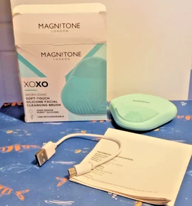 MAGNITONE MICROSONIC SOFT TOUCH SILIKON GESICHTSREINIGUNGSBÜRSTE GRÜN - Bild 1 von 1