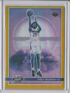 2021-22 Panini Contenders Optic Trey Murphy III RC Rookie Gold Prizm 9/10 Pels - Imagen 1 de 2