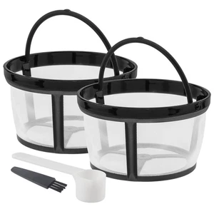 2 pcs Reusable Nylon Net Basket Coffee Maker Filter Fit for Mr. Coffee 2-4 Cups - Picture 1 of 12