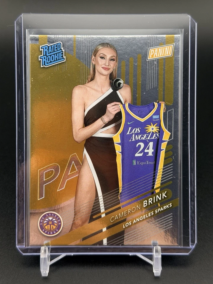 2024 Panini National Convention Rated Rookies Foil #RR2 Cameron Brink RC - Spark - Image 1 of 2