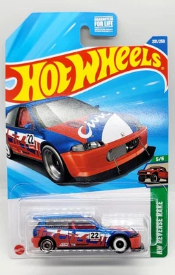 Coche de juguete personalizado Hot Wheels Honda Civic 2025 nuevo en paquete Mattel  Foto 1 de 4