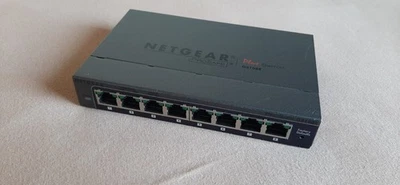 NETNETGEAR Prosafe 8-Port Gigabit Switch GS108E V2 inkl. Netzteil - Bild 1 von 4