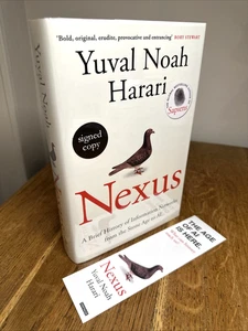 Nexus by Yuval Noah Harari SIGNED 2024 UK 1st/1st HB Fern Press - Imagen 1 de 10