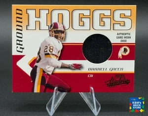 2001 Absolute Memorabilia Darrell Green Ground Hoggs Game Used Shoe Patch /125 - Picture 1 of 2