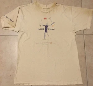 Vintage 90s Microsoft Embrace Giving Destroyed Faded Shirt L Windows Software Apple - Bild 1 von 24