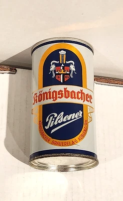 Пивная банка Konigsbacher Pilsener Beer 12 унций на молнии сверху пивоварня Konigsbacher, Германия - Изображение 1 из 4
