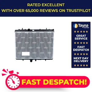 Radiator fits CITROEN C4 LA, Mk1 2.0 04 to 10 NRF 1330A2 1330A3 1330G9 1330H0 - Picture 1 of 12