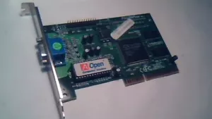 Aopen PG128Plus RevA 4MB AGP tarjeta gráfica de vídeo 91.AC821.008 S3 Trio3D/2X - Imagen 1 de 4