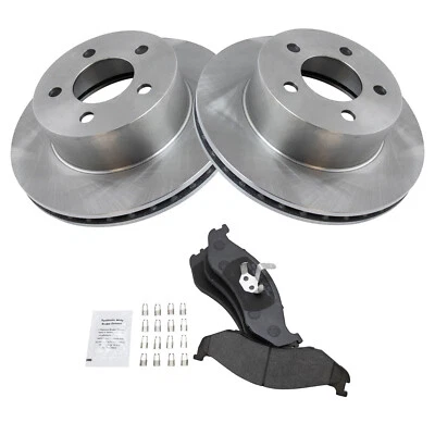 Front Disc Brake Kit for Jeep Cherokee Wrangler Grand Cherokee Comanche - Image 1 of 4