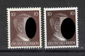 DR-3.Reich 826a+b BEIDE FARBEN** MNH POSTFRISCH (74156 - Bild 1 von 1