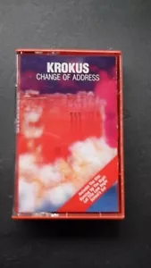 KROKUS Change Of Address AC8 8402 Cassette Tape - Picture 1 of 7