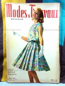 MAGAZIN MODE & WORKS MIT BEILAGE MUSTER NÄHEN, NR. 725, MAI 1961 - Bild 1 von 12