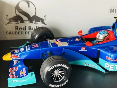 1/18 Minichamps 1999 Sauber Petronas Red Bull Ferrari C18 F1 France Jean Alesi - Image 1 of 4