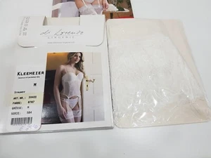 halterlose Strümpfe die lorenzo ivory Größe M hochwertiger Spitzenabschluss - Bild 1 von 3