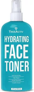 TreeActiv Herbal Toner 4 fl oz, Balance & Even Skin Tone, Rose Water Moisturizer - Picture 1 of 11