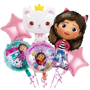 6PC GABBY'S DOLLHOUSE BALLOONS - Picture 1 of 1