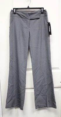 NUEVO CON ETIQUETAS My Michelle Mujer Talla 3 Gris Vestido Pantalones Juniors Adolescentes Carrera Y2K Corporativo Foto 1 de 4