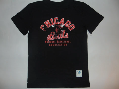 Chicago Bulls NBA Basketball YOUTH Kids Shirt Black M MED Medium 10/12 Brand NEW Cover