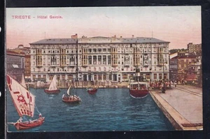 Cartolina Trieste Hotel Savoia FB217 - Picture 1 of 1