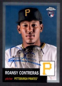 2022 Topps Chrome Platinum Anniversary Autographs RC Roansy Contreras Auto A