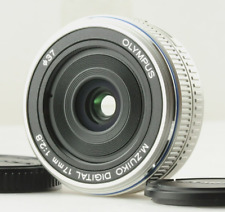 N. MINT Olympus M.Zuiko Digital 17mm f/2.8 Pancake Lens w/caps From Japan FedEx