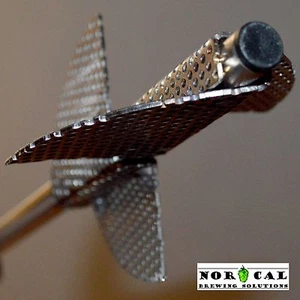 Jaybird ULTIMATE Dough Ball Destroyer Stainless Mash Paddle Homebrew Beer Wort - Picture 1 of 5