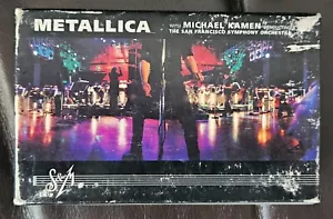 Metallica S&M 2 cassette set in original box 1999 - Picture 1 of 10