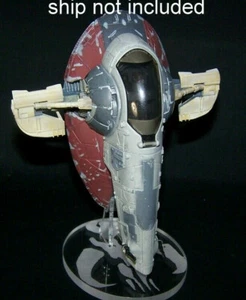 Acryl Aufsteller nur für Disney Diecast Slave I Empire Strikes Back  - Bild 1 von 5