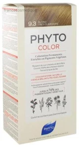 Phyto Color Permanent Color - Hair Colour: 9.3 Golden Very Light Blond - Picture 1 of 1