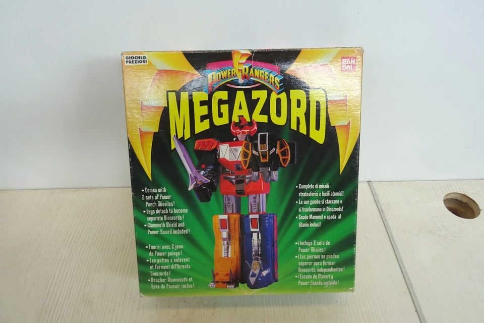 Robot Megazord Power Rangers Bandai 1993 trasformer trasformers - Immagine 1 di 4