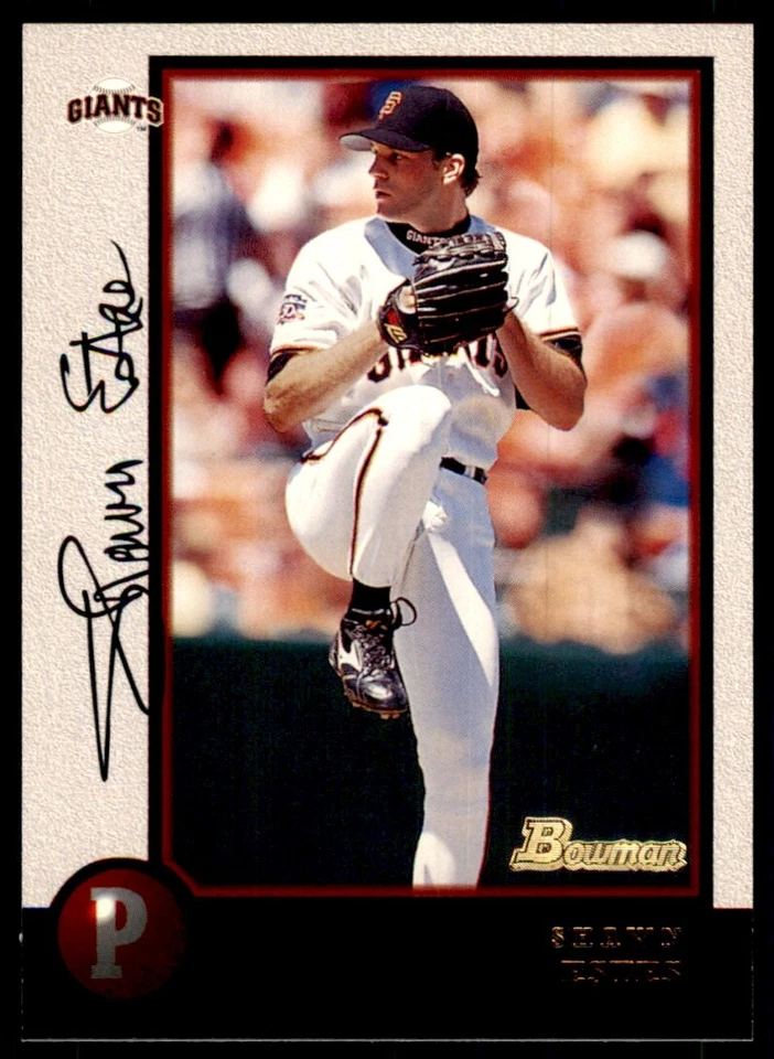 1998 BOWMAN SHAWN ESTES SAN FRANCISCO GIANTS #29 - Image 1 of 2