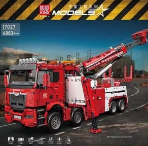 Mould King 17027 Remote Controlled Fire & Rescue Truck Building Set | 4,883 Pcs - Picture 1 of 4