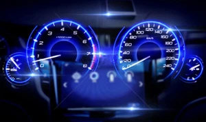 Dash Cluster Gauge AQUA BLUE LED LIGHTS KIT Fit 87-91 Ford F150 F250 F350 Bronco - Picture 1 of 12