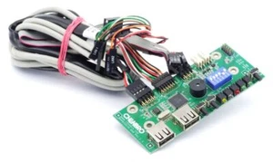 Chenbro 80H033216-004 Server Front Panel PCB Power Reset Button LED USB RM31616 - Picture 1 of 1
