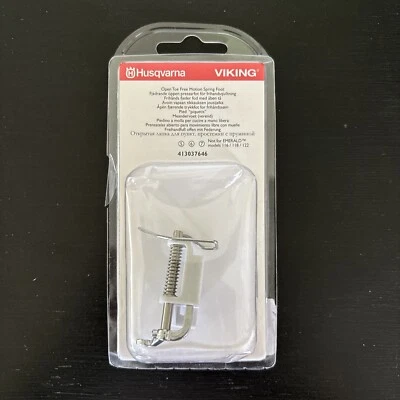 Pie de movimiento abierto con puntera libre que se adapta a la máquina de coser Viking Husqvarna - 413-0376-46 Foto 1 de 3