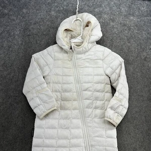 North Face Thermoball Snow Suit Toddler 18-24m White Full Zip Insulated - Picture 1 of 14